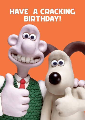 Wallace & Gromit Have a Cracking Birthday! Greetings Card